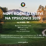 Nové ROČNÍ ČLENSTVÍ na Ypsilonce!