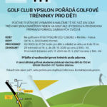 Golfová akademie pro děti 2020!